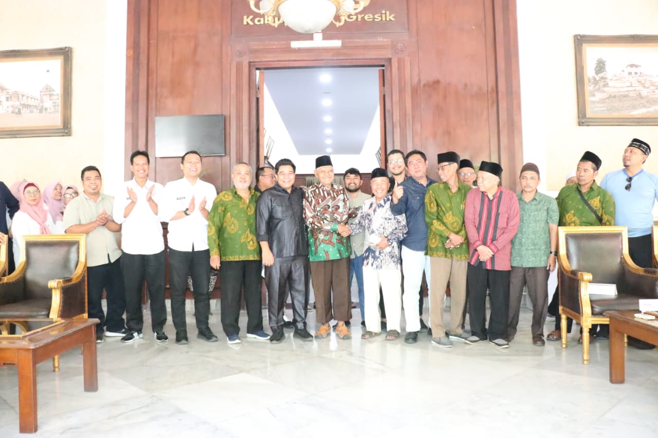 DPRD Melakukan Audiensi Bersama Kaum Giri dan Yayasan Sunan Giri terkait pengelolaan kawasan makam Sunan Giri